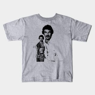 Vintage Tom Selleck Kids T-Shirt